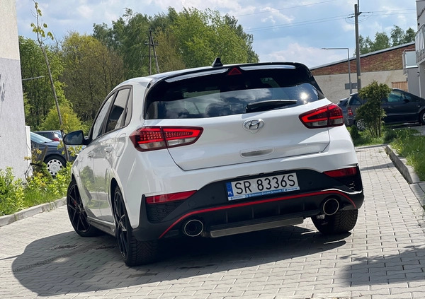 Hyundai i30 N cena 133300 przebieg: 29800, rok produkcji 2021 z Kłecko małe 781